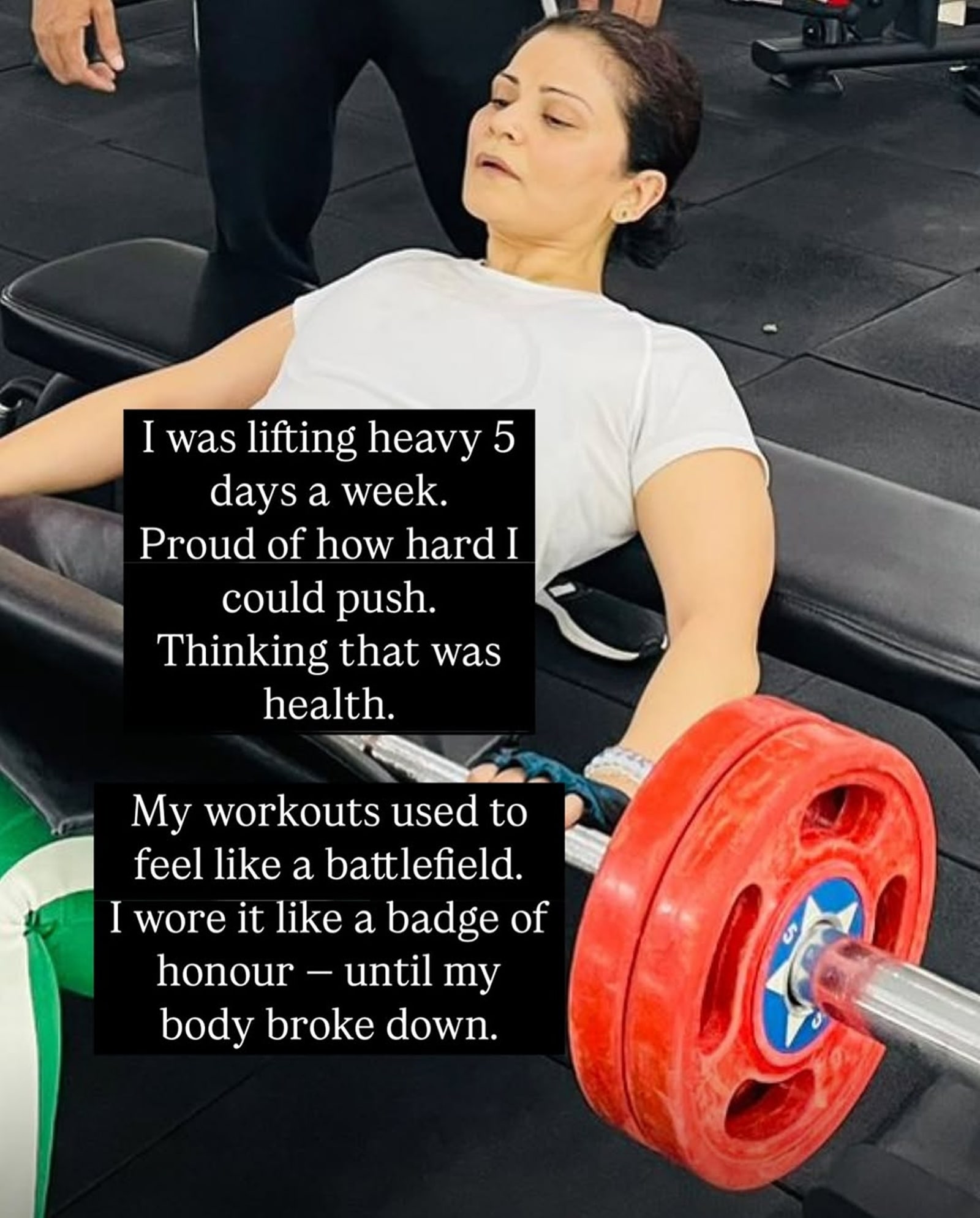 Vasudha Rai narrates her experience of getting a cortisol belly