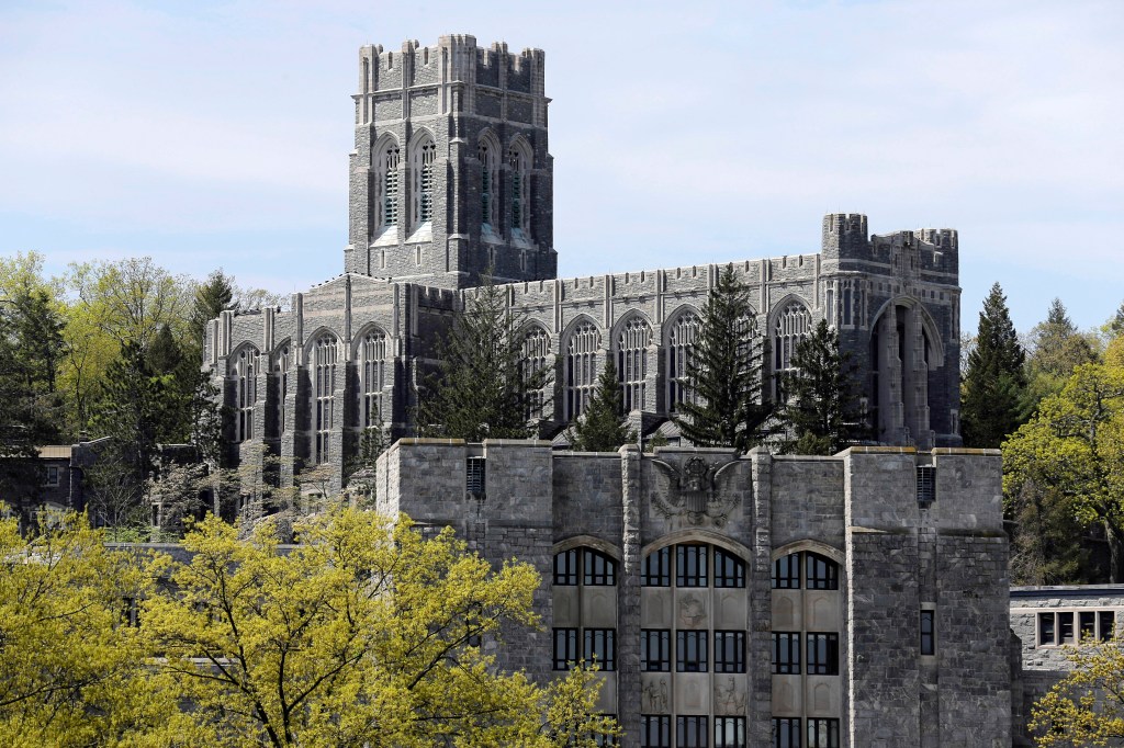 West Point chapel and adjacent building.
