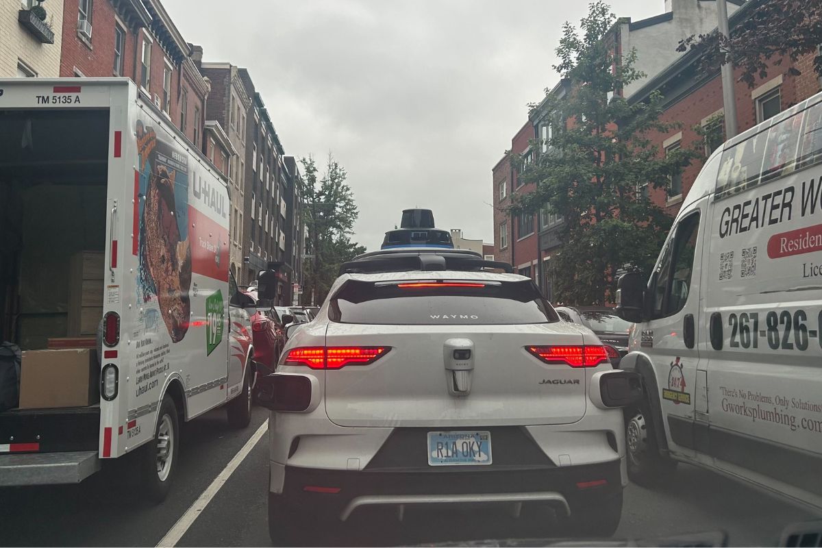 Philadelphia killed HitchBOT. Its take on Waymo tracks.