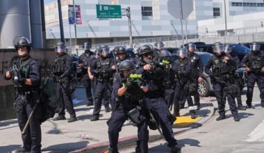 LA police fired over a thousand projectiles at protesters in a single day