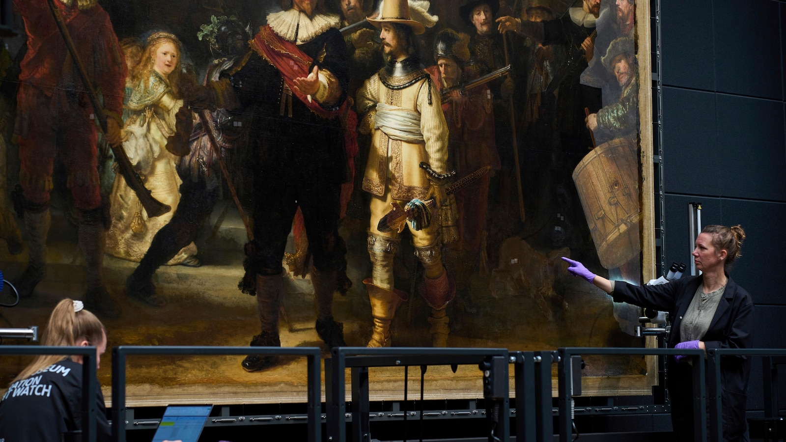 Rembrandt copied another artist's canine for his famous 'Night Watch'