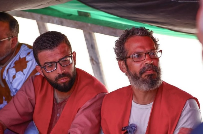 Wael Nouar (right) (Libyan Observer Facebook page, June 16, 2025)