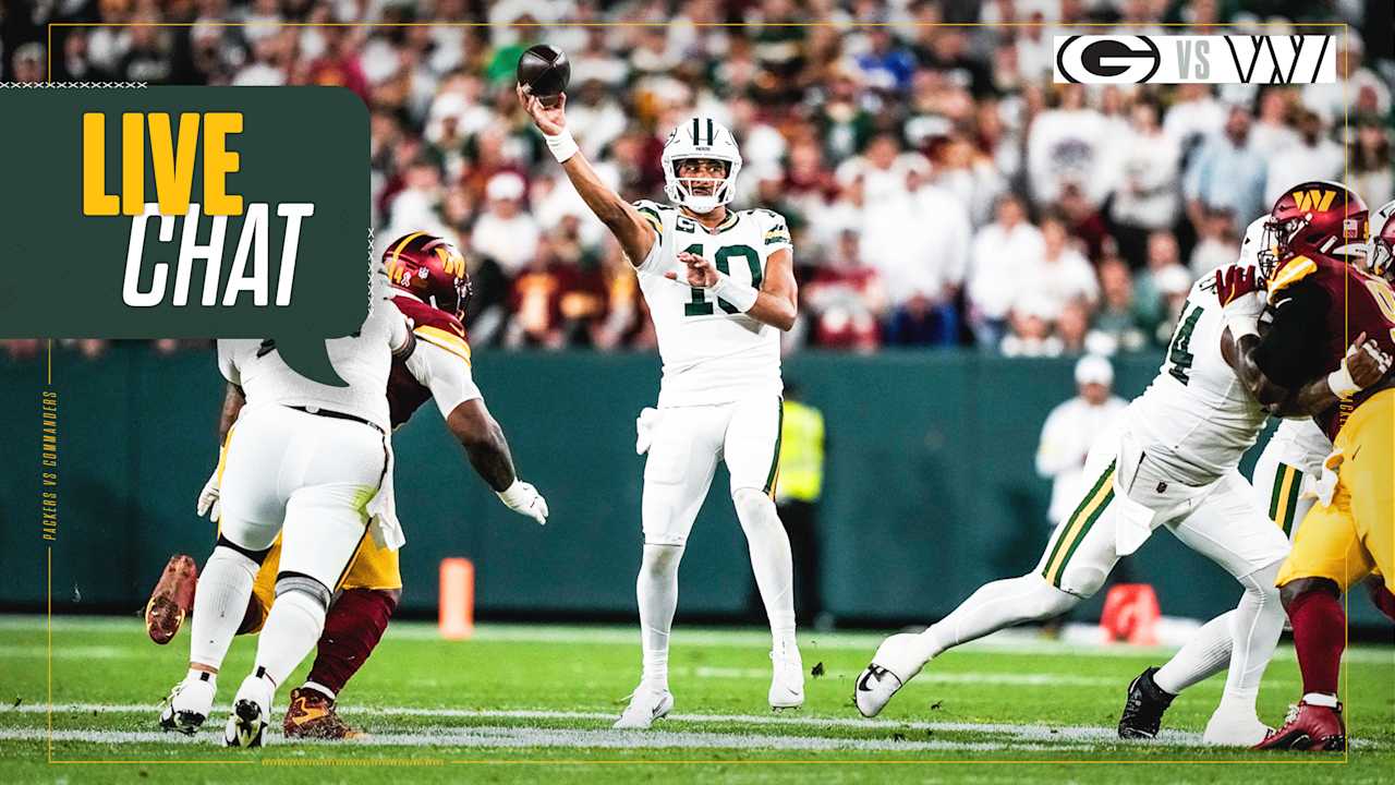 Live Chat: Packers vs. Commanders | Week 2 - Green Bay Packers – packers.com