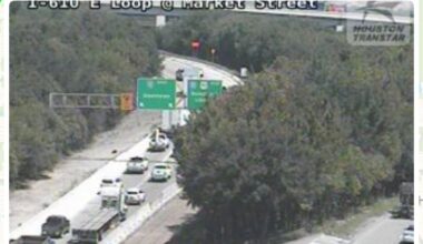 East Houston crash: Tow and Go wrecker driver injured at I-10, I-610