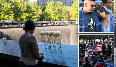 Ground Zero ceremony for 24th anniversary of 9/11