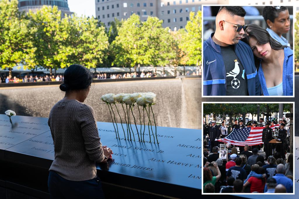Ground Zero ceremony for 24th anniversary of 9/11