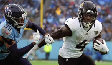 Jaguars trade RB Tank Bigsby to Eagles in exchange for 2026 fifth-, sixth-round picks