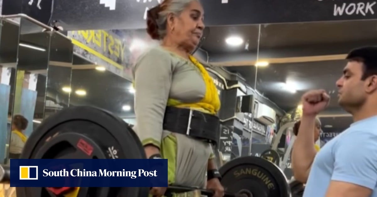 How India’s viral ‘Weightlifter Mummy’, 70, overcame arthritis to become stronger than ever