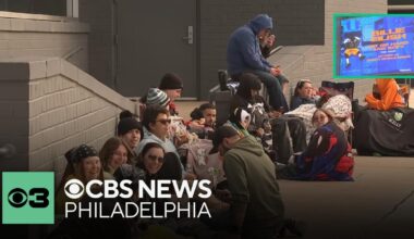 Fans camp out ahead of Billie Eilish's sold out show at Philadelphia's at Xfinity Mobile Arena