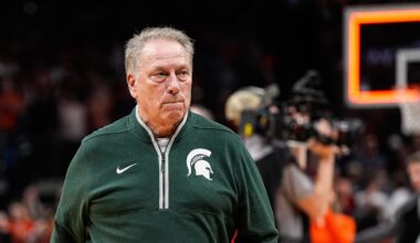 Michigan State head coach Tom Izzo