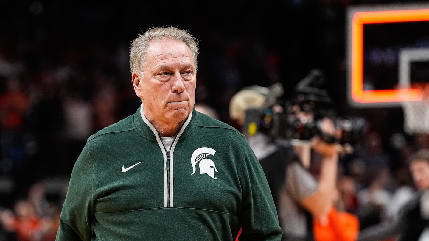 Michigan State head coach Tom Izzo