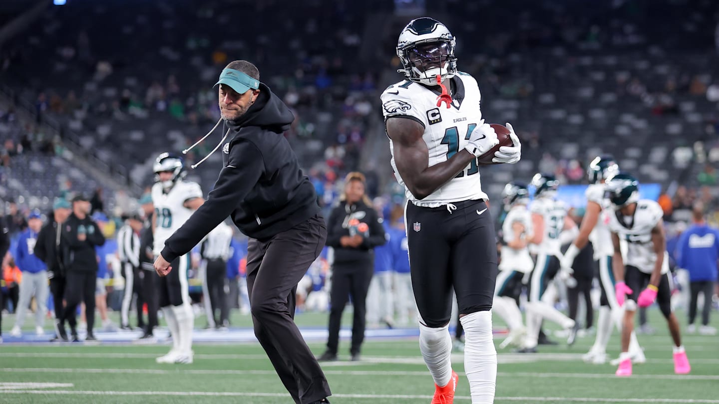 AJ Brown-Eagles Trade Rumors Heating Up After 'Players Meeting'