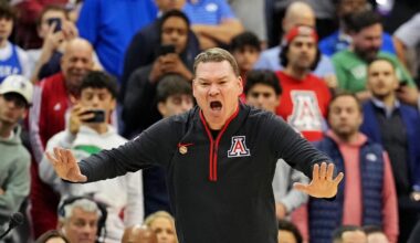Arizona Wildcats head coach Tommy Lloyd