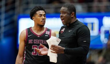 North Carolina Central Eagles head coach Levelle Moton
