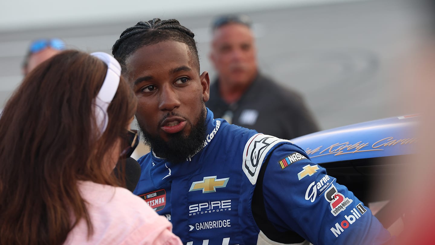 Rajah Caruth Thankful Despite Frustrating End to Talladega Race