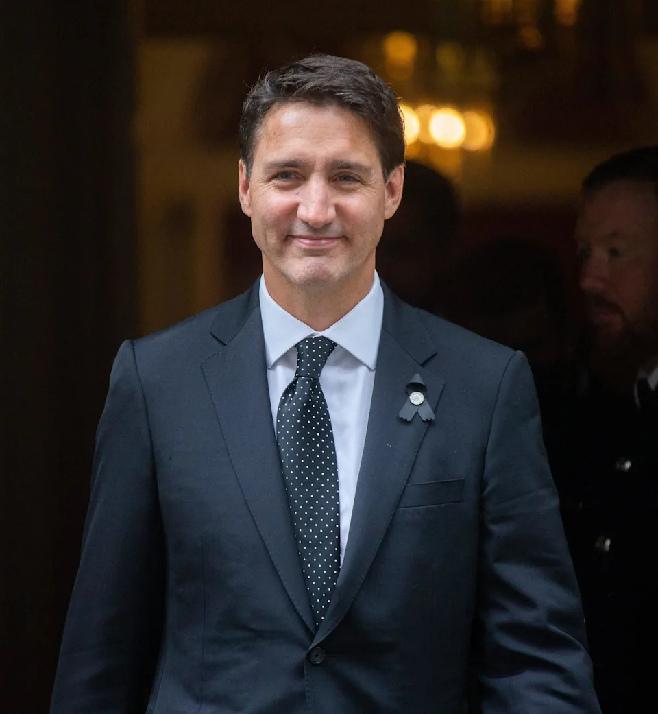 Justin Trudeau leaves 10 Downing Street