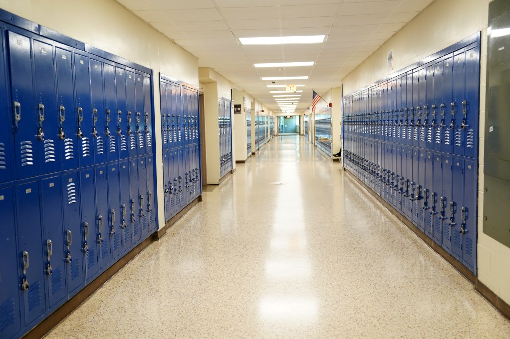 School hallway
