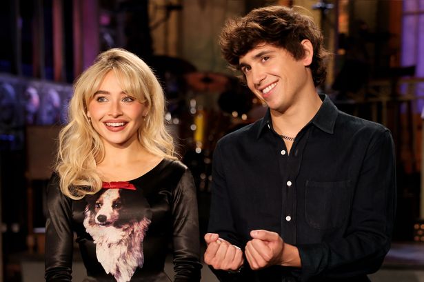 Sabrina Carpenter and Marcello Hernández