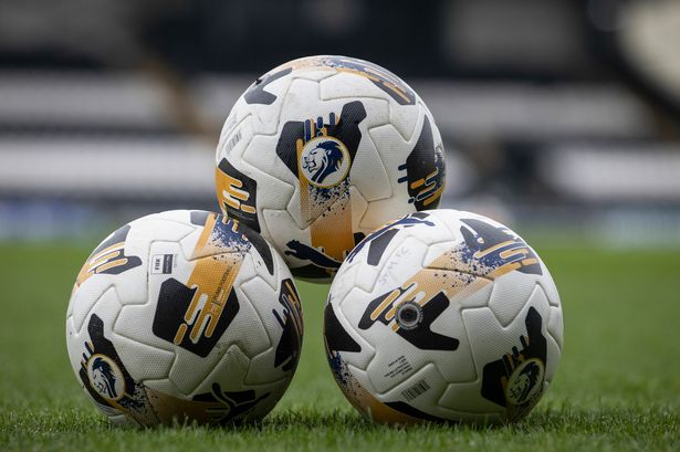 A general view of SPFL match balls