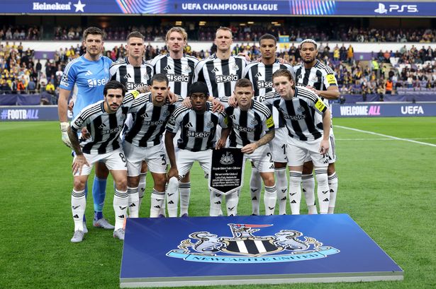 Newcastle United's starting XI vs Union Gilloise