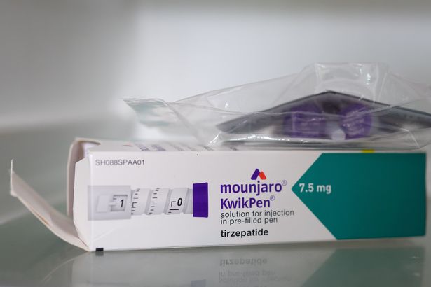 Mounjaro box on counter