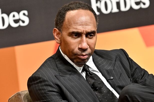 Stephen A. Smith speaks onstage during the 2025 ForbesBLK Summit at Ray Charles Performing Arts Center Morehouse College on October 9, 2025 in Atlanta, Georgia