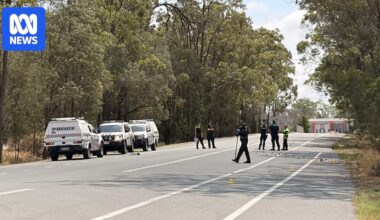 Boy dies in foyer of Queensland police station after crash at Ormeau