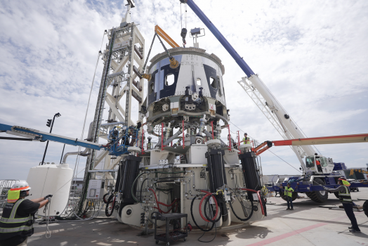 Relativity completes Terran R thrust section, continues testing ahead of first launch