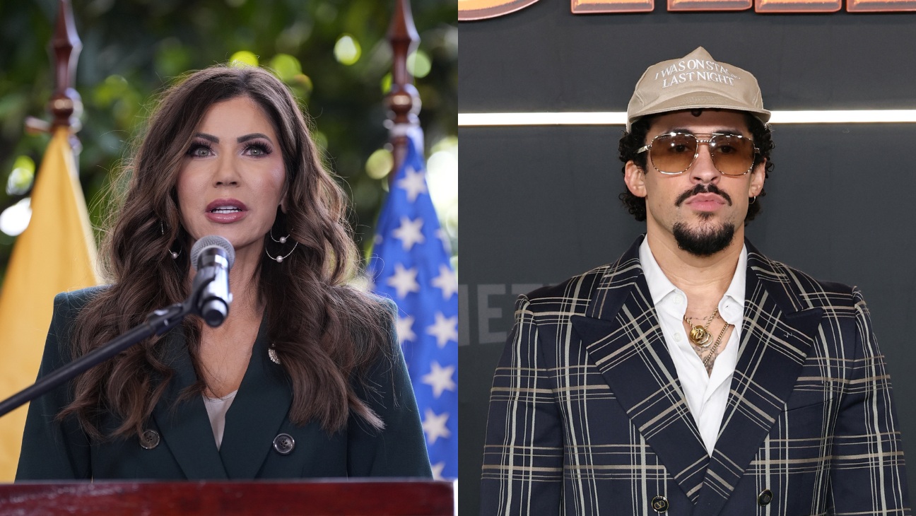 Kristi Noem and Bad Bunny