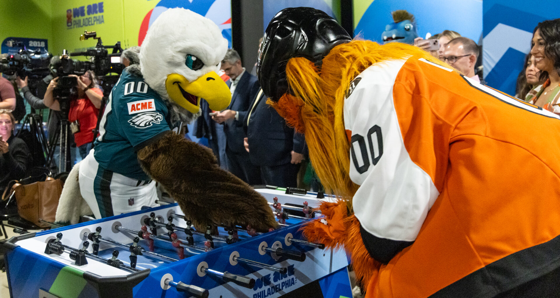 Philly's volunteer center for the FIFA World Cup opens in the Fashion District