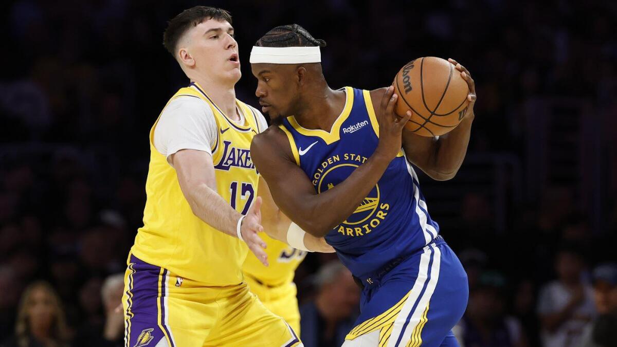 NBA opening night: Jimmy Butler powers Warriors to victory over Lakers, Thunder outlast Rockets in double-OT