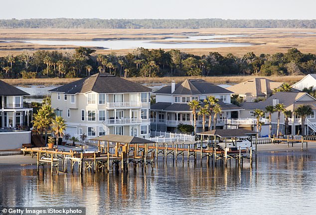During the pandemic people were eager to buy property in Florida as Americans flocked to the state for sunshine and space, especially in Jacksonville