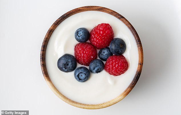 Craving something sweet? Try Greek yoghurt with berries
