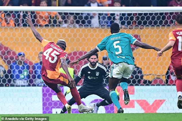 Victor Osimhen's first-half penalty was enough to see off Liverpool in Istanbul