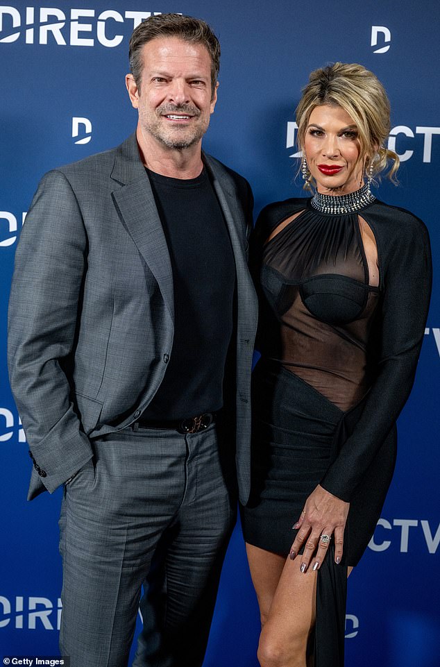 Alexis Bellino of The Real Housewives of Orange County and John Janssen tied the knot on Friday, October 3, in an intimate Laguna Beach ceremony surrounded by loved ones; (seen in 2024)