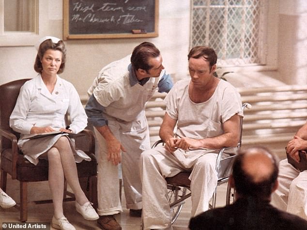Recently, the World Health Organisation and United Nations warned that involuntary or forced ECT could be regarded as a form of torture. Pictured: One Flew Over The Cuckoo's Nest