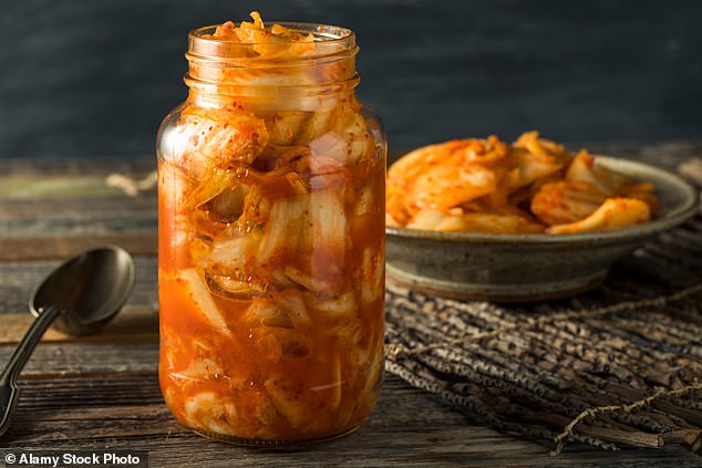 Fermented foods like Korean kitchen mainstay kimchi (pictured) are packed with vitamin K, says nutritionist Ruchi Bhuwania Lohia