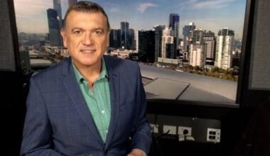 Broadcaster Peter Ford (pictured) said he would be leaving Melbourne due to rising crime rates