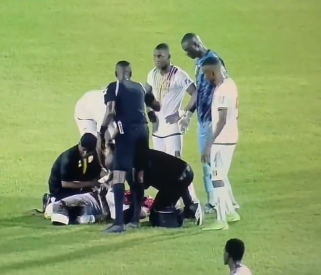 Tottenham midfielder Yves Bissouma got injured nine seconds after his entry into Mali's 4-1 in over Madagascar