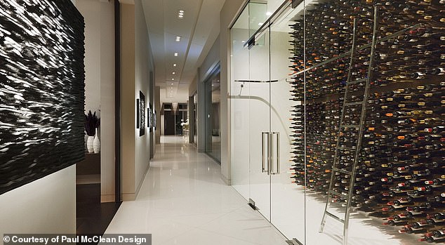 AI wine cellars and storage keep track of all the homeowner's wines, descriptions, where everything is from and adjusts recommendations according to their tastes