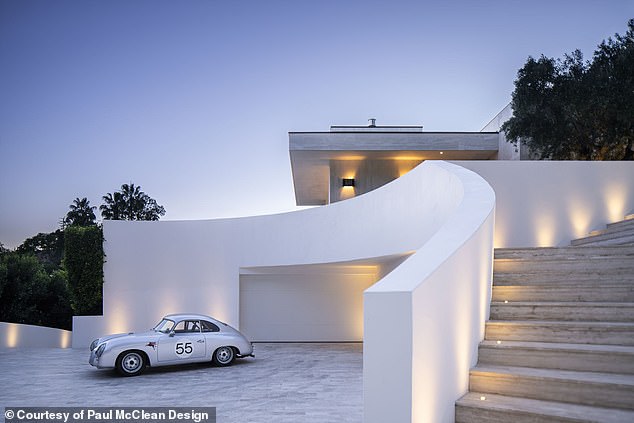 The Halycon Residence in Los Angeles, California, built by residential design firm McClean Design, is a futuristic build featuring AI that learn, adapt, and respond to the needs of residents