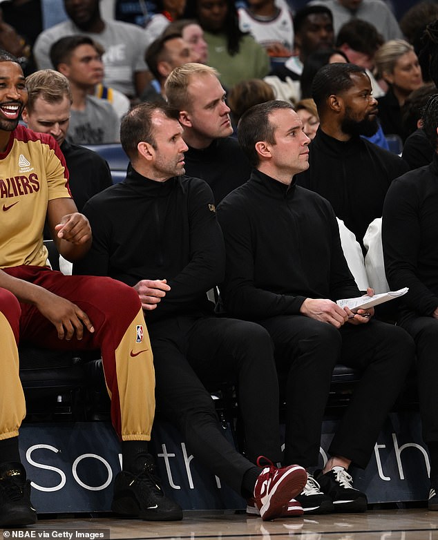 Sarama (center) spent last season as an assistant with the Cleveland Cavaliers
