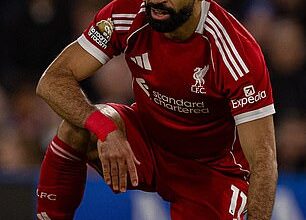 Jamie Carragher believes he knows why Mohamed Salah (pictured) has had a downturn in form this term
