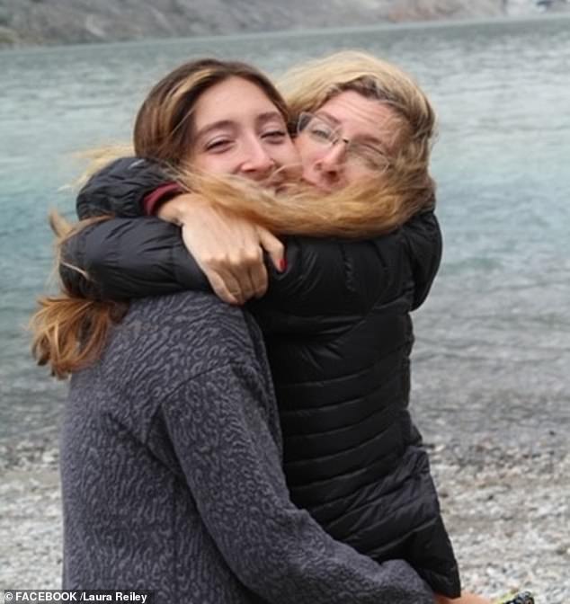 Rottenberg (left) was her mother Laura Reiley's (right) only child. The healthcare consultant used an AI therapist to help write her suicide note, her mom claims