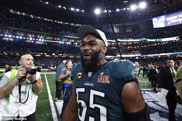 The 37-year-old defensive end briefly walked away after last season's Super Bowl victory