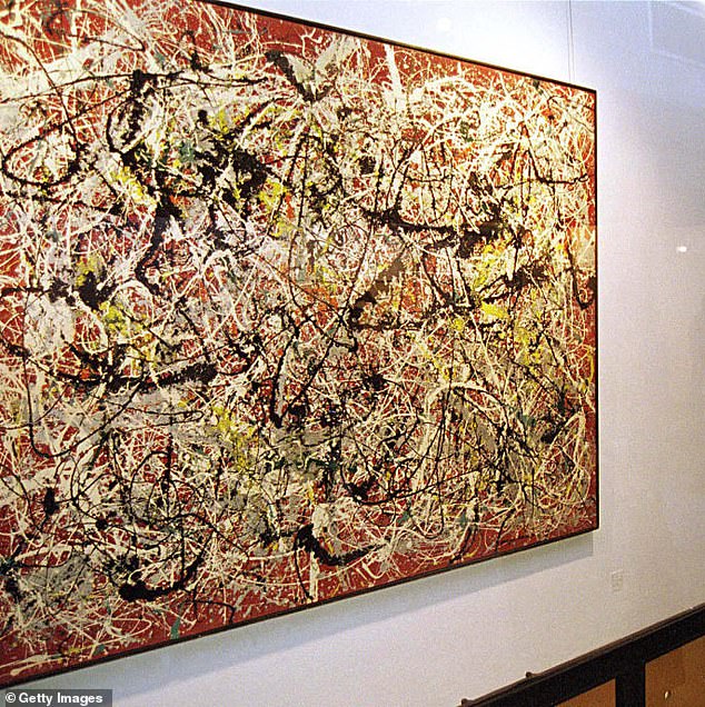 The unique splatter Pollock painting McQueen allegedly never received