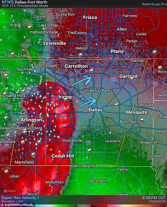 The regional office said they were aware of the multiple tornado reports coming in from the Fort Worth area around midnight, but asked for evidence to make sure it happened, which angered residents