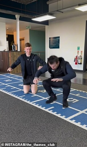 The online challenge claims that if you can cleanly jump from kneeling to a squat, your bio-age is under 30