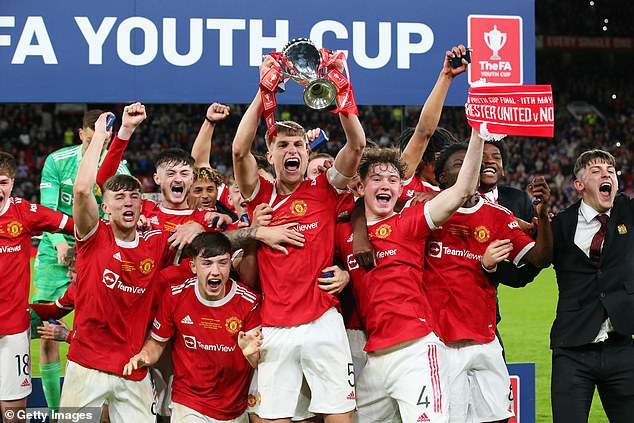 Bennett captained the Manchester United side which won their first FA Youth Cup in 11 years in 2022 - in a team which featured Kobbie Mainoo and Alejandro Garnacho - at Old Trafford