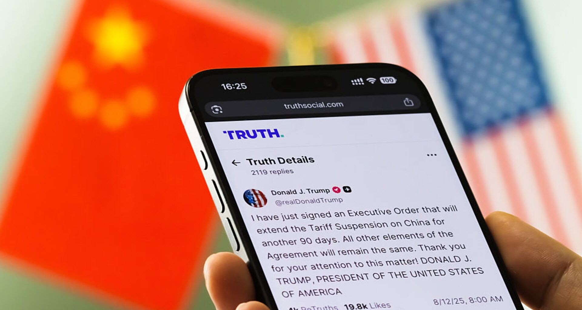 Chinese stocks slide as Trump threatens tariffs, accuses Beijing of holding world ‘captive’